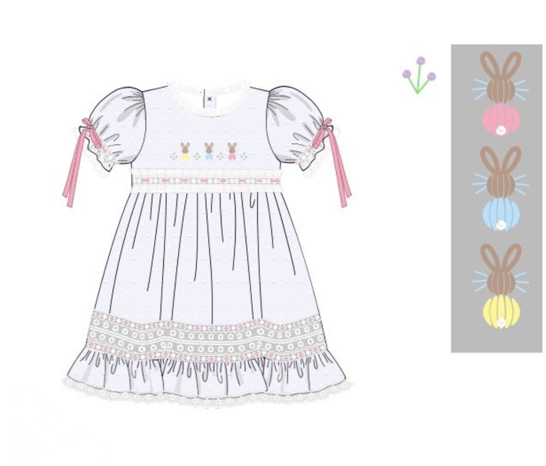 PO0315 Bunny Heirloom Dress PREORDER