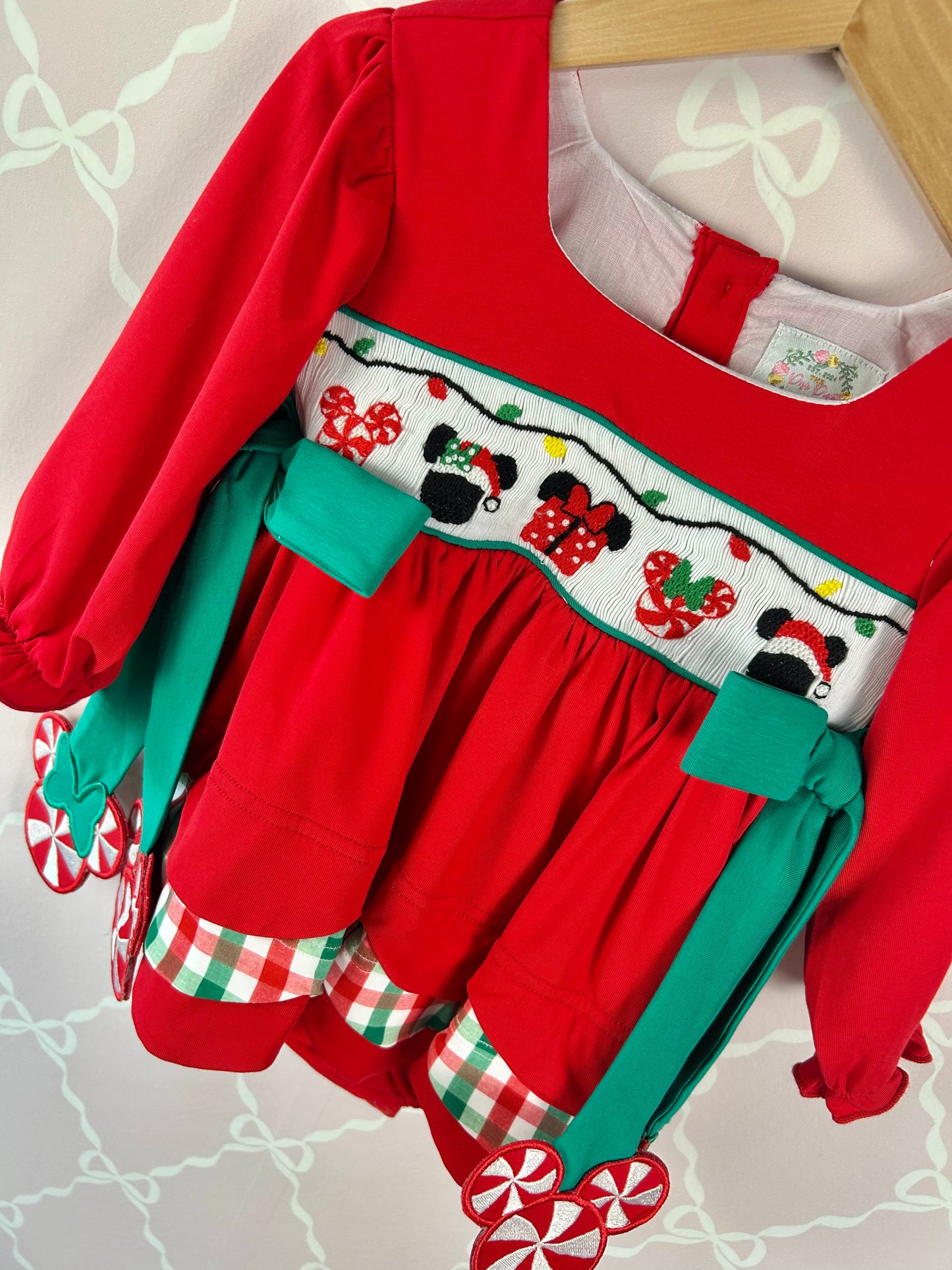 Mouse Peppermint Long Sleeve Bubble