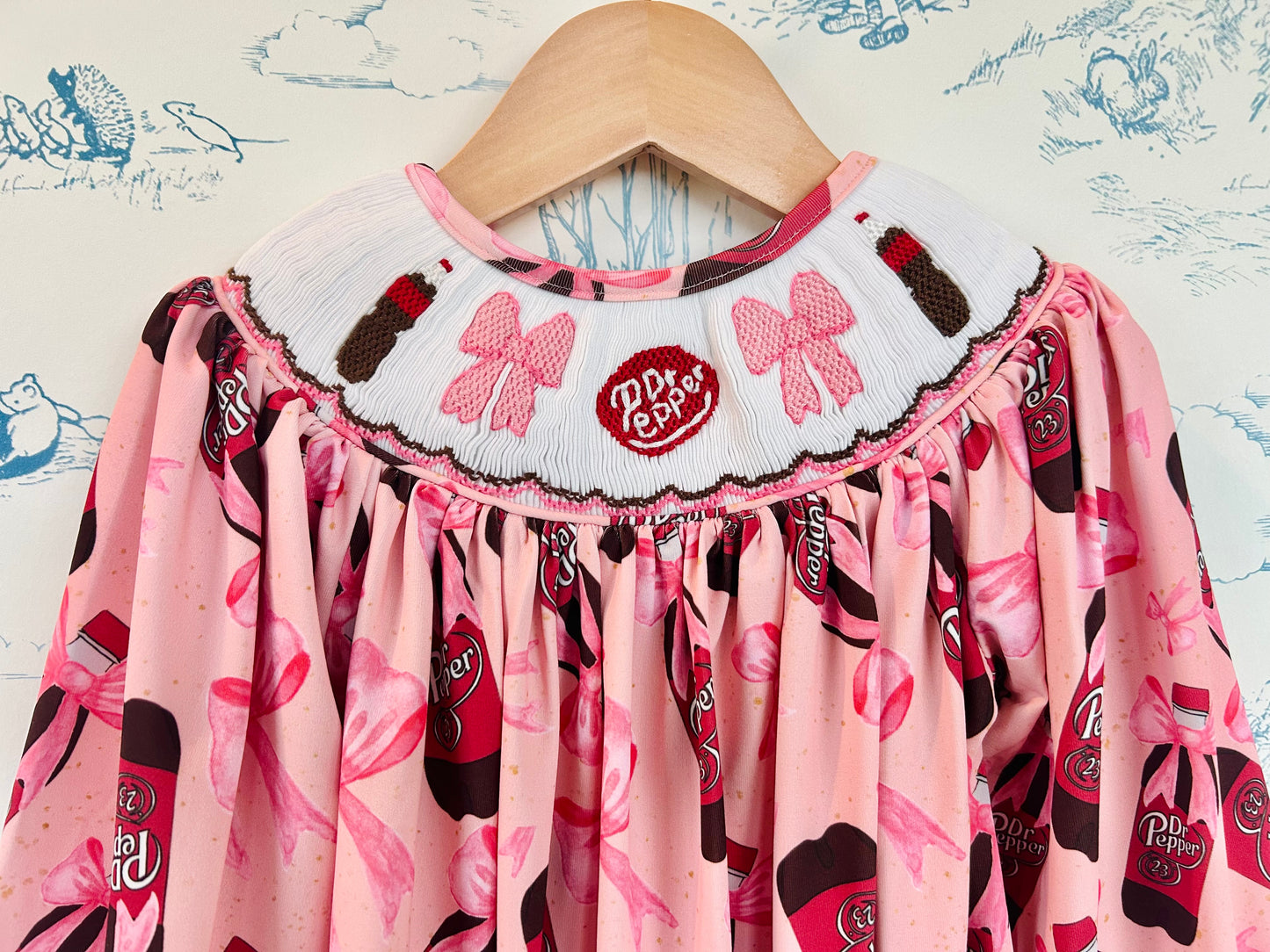 Dr. Pepper Long Sleeve Girls Bubble