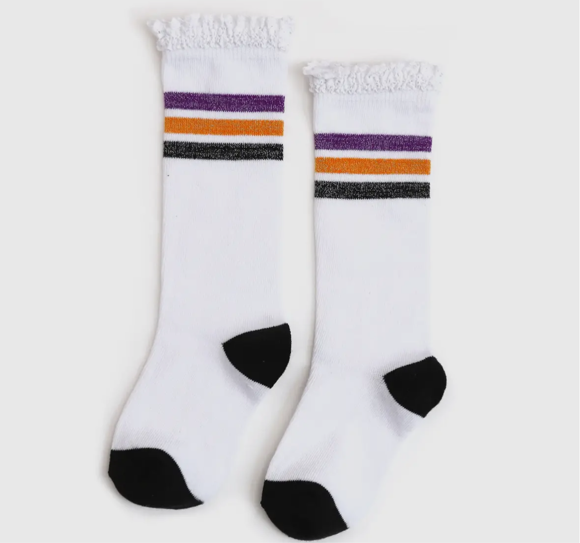 Little Stocking Co. Spooky Sparkle Knee Socks