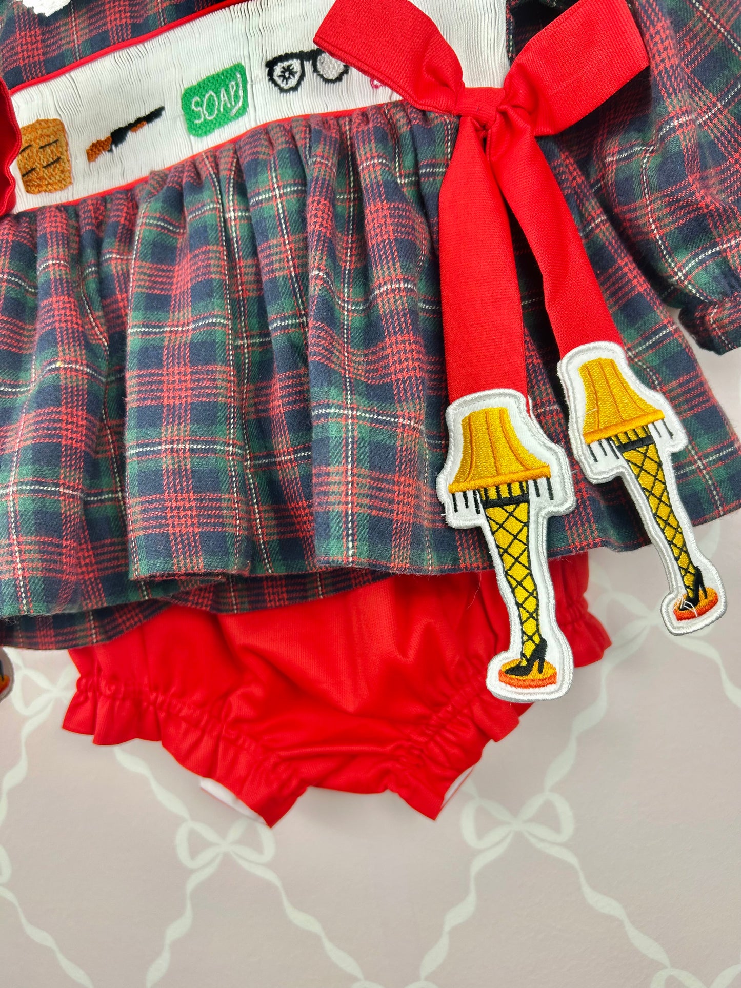 Christmas Story Bloomer Set