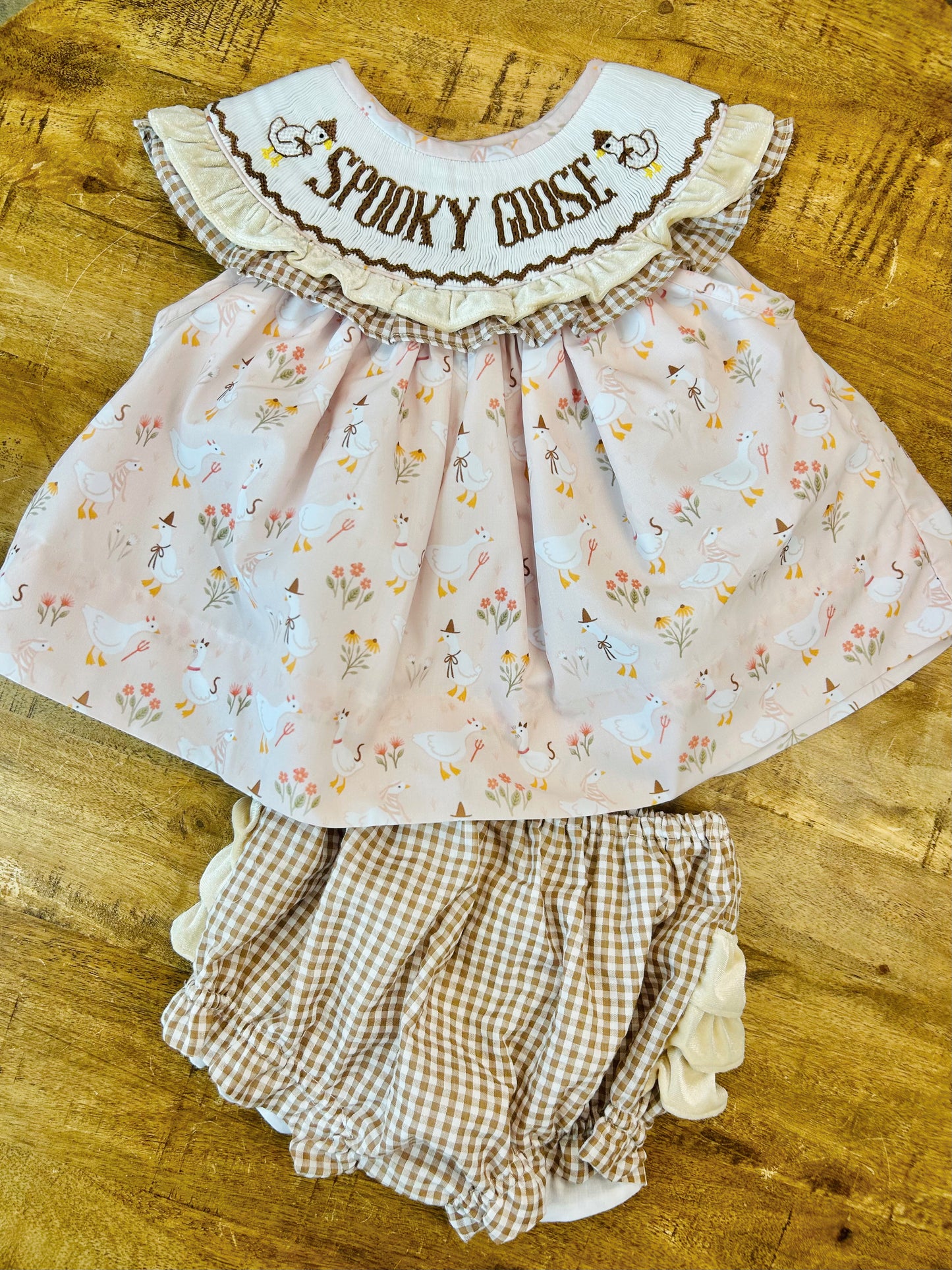 Spooky Goose Bloomer Set