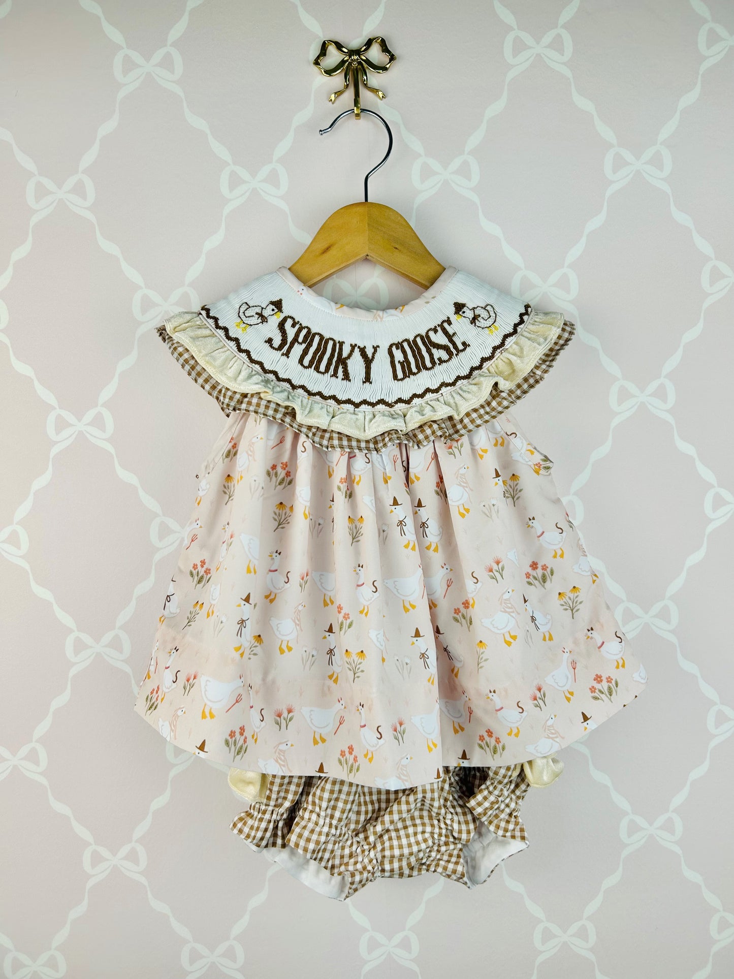Spooky Goose Bloomer Set
