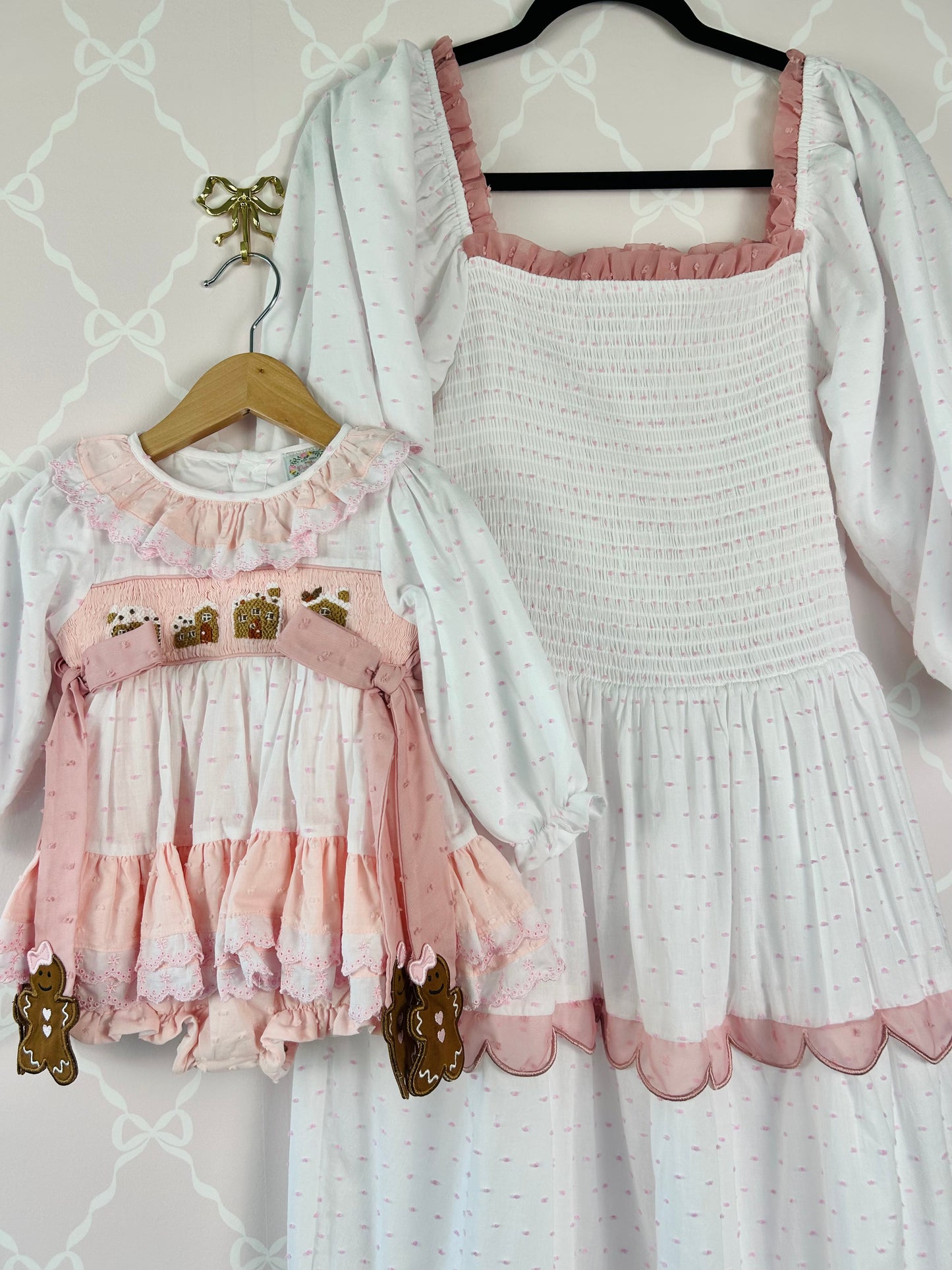 Gingerbread Pink Mom Match