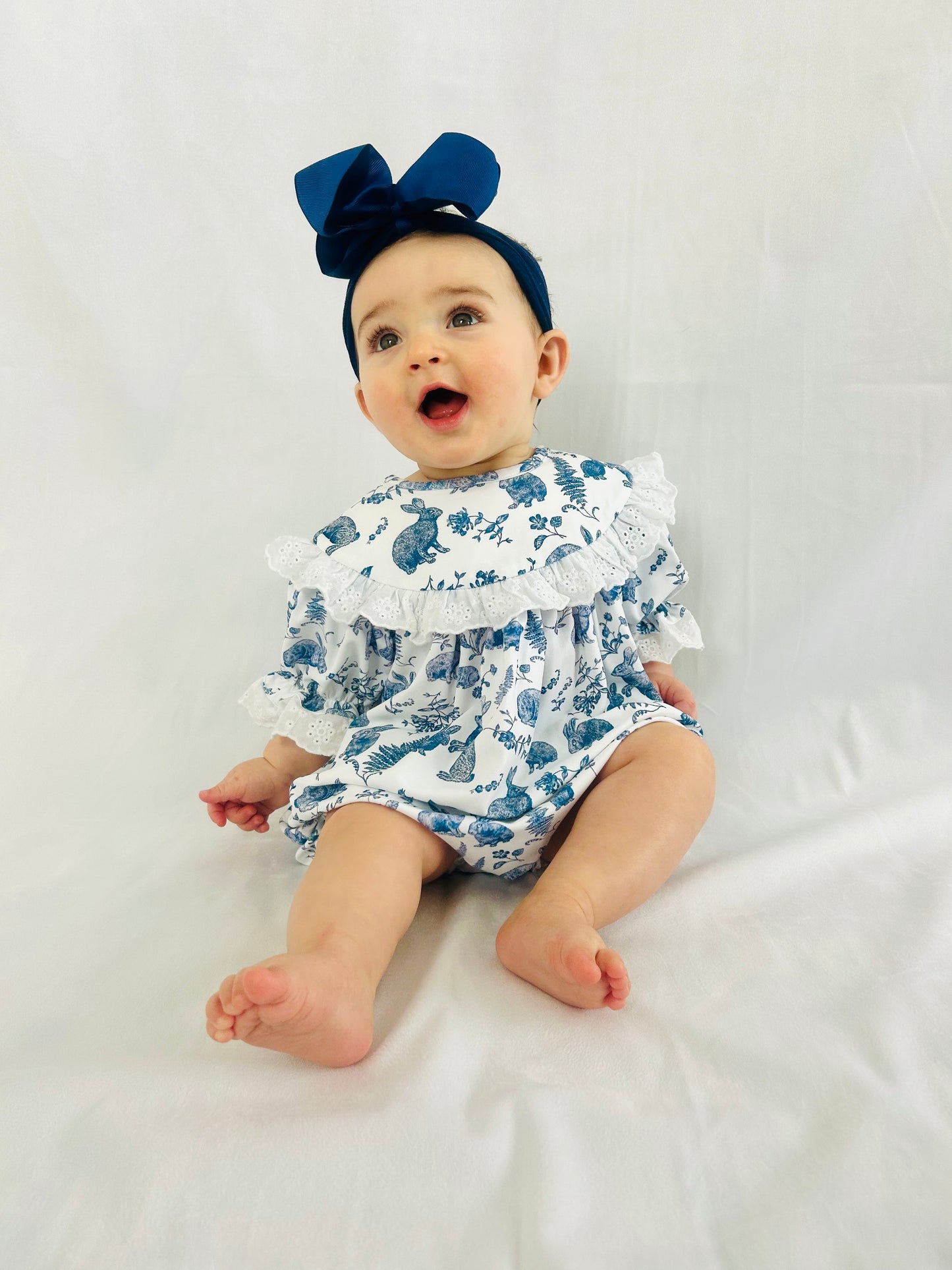 Blue Easter Toile