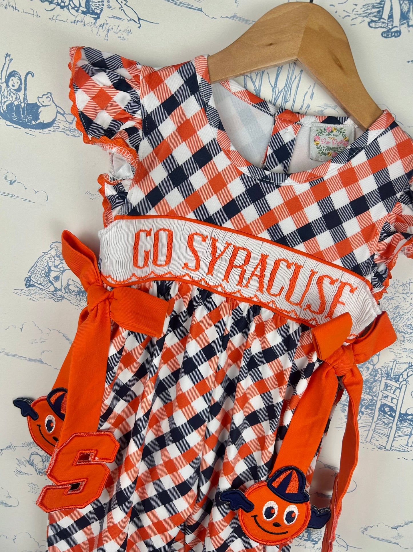 Custom Syracuse Romper