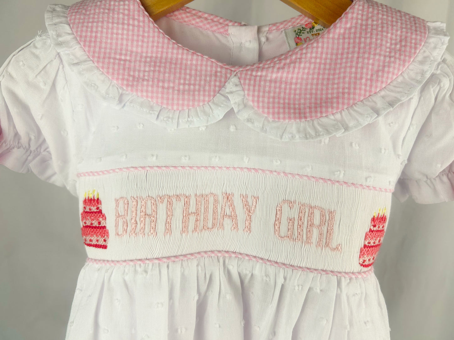 Birthday Girl Bow Bubble