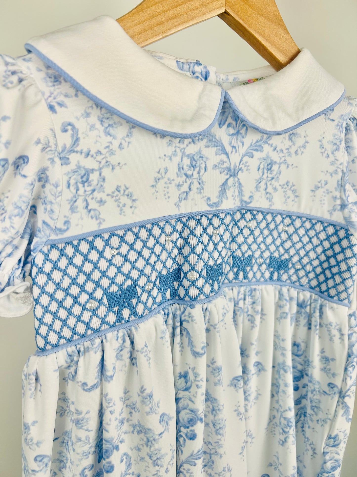 Grandmillenial Bows and Pearls Dress