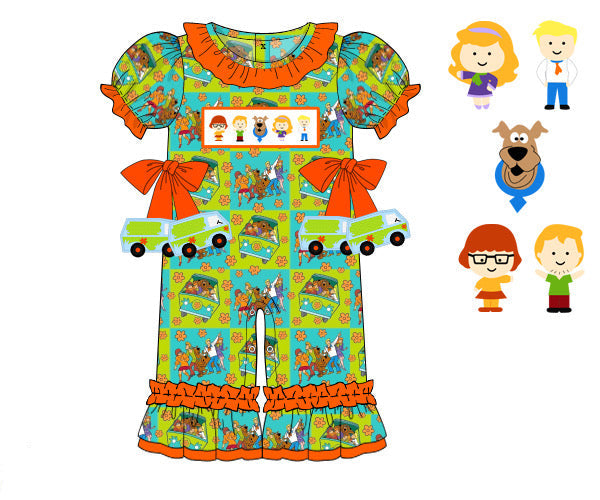 Scooby Doo Girls Romper