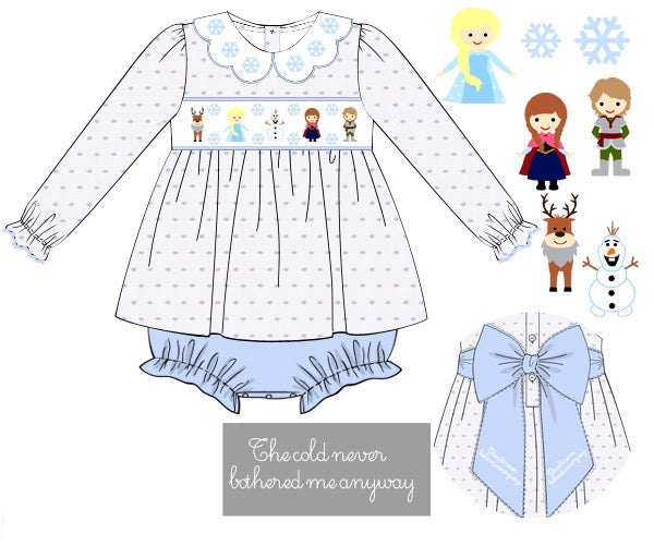 PO1223 Frozen Skirted Bubble PREORDER
