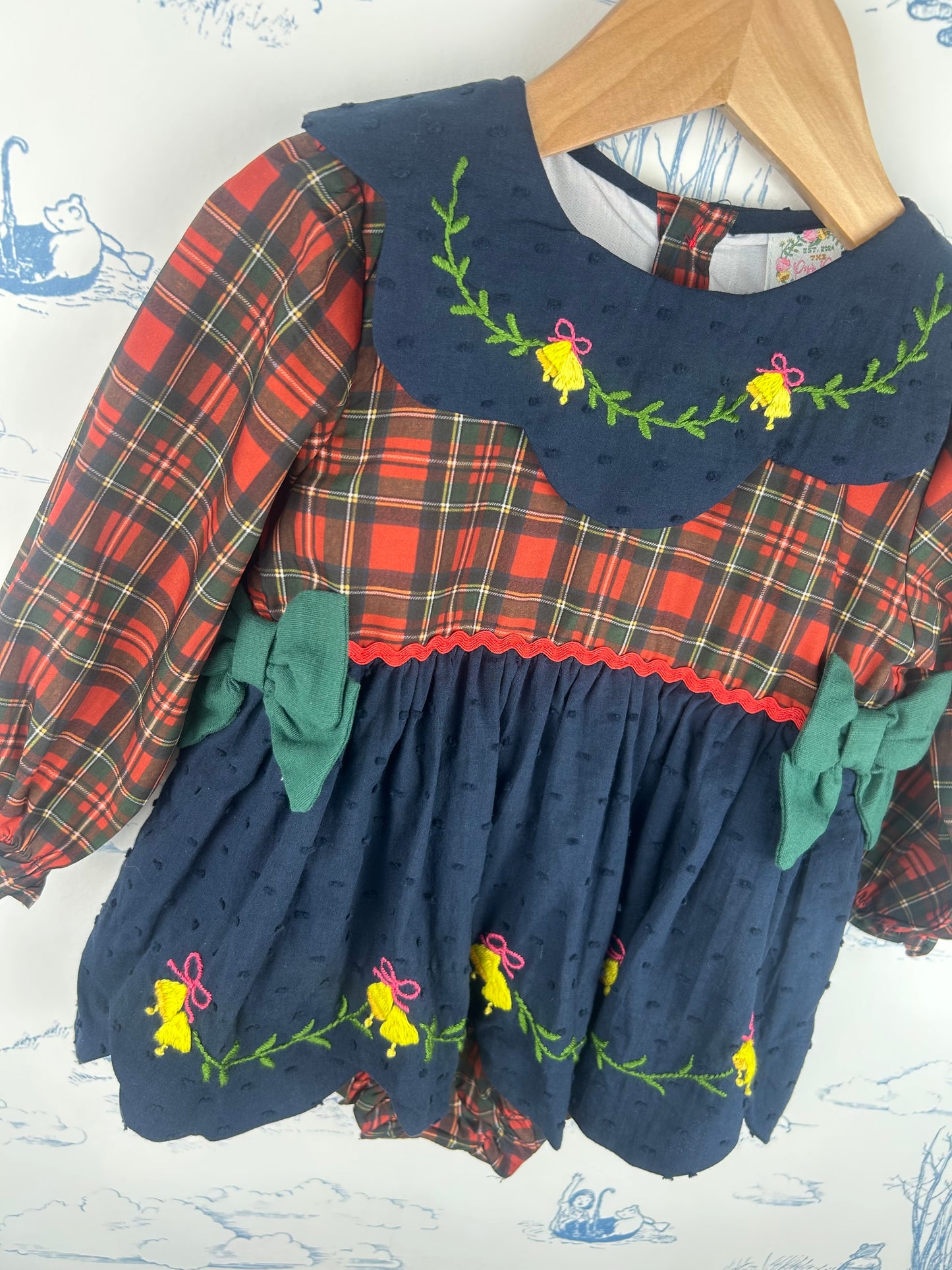 Christmas Bells Skirted Bubble