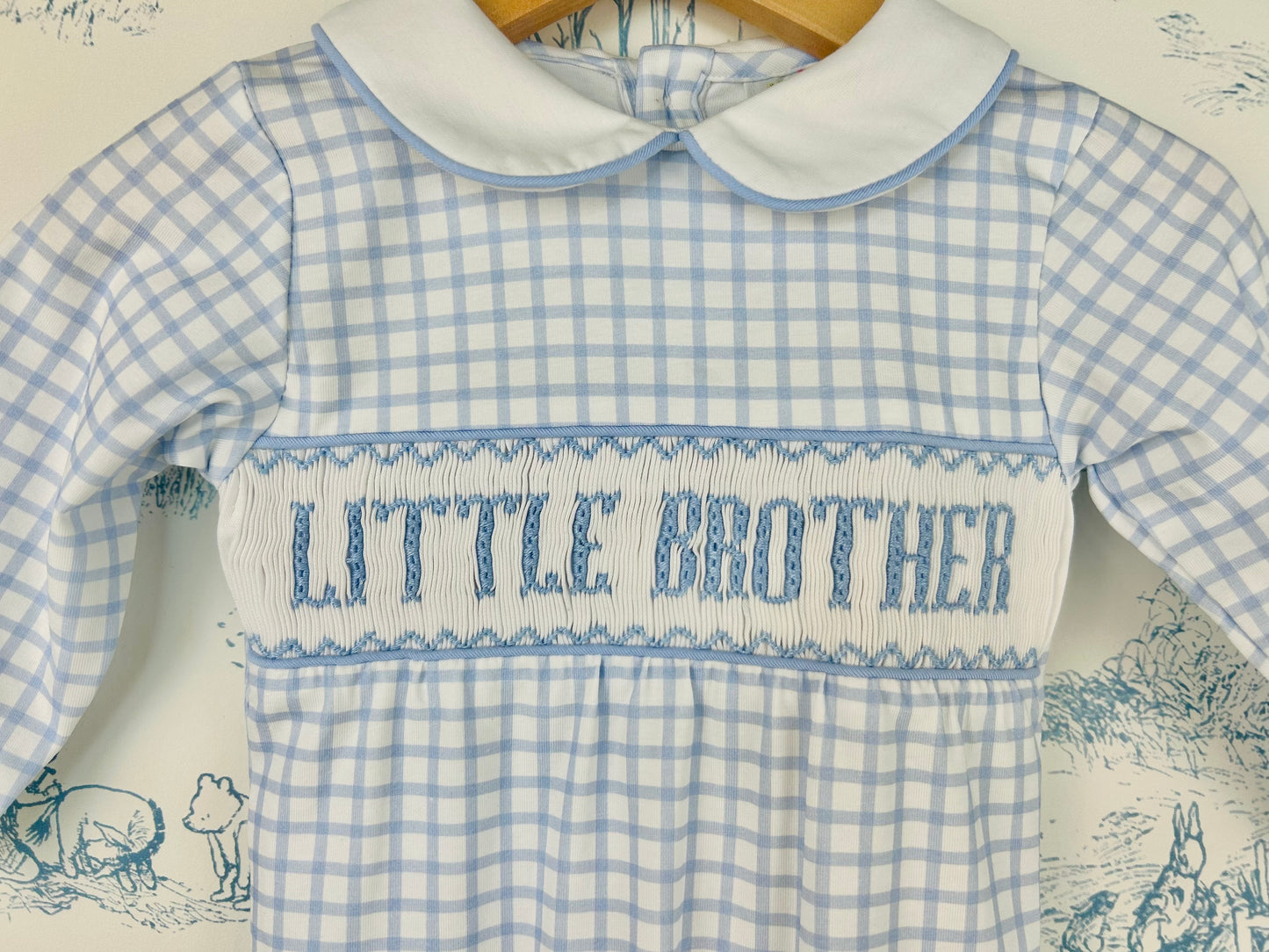 Little Brother Footed Romper