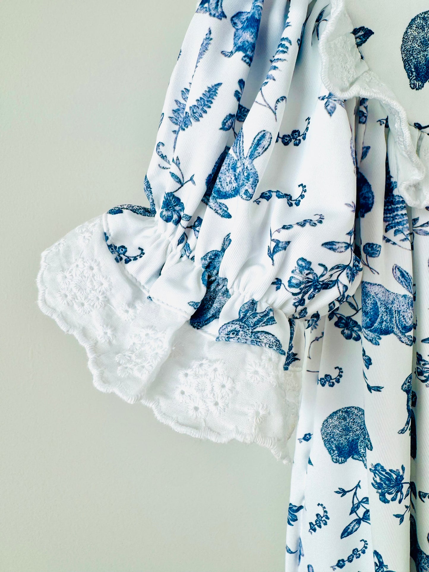 Blue Easter Toile