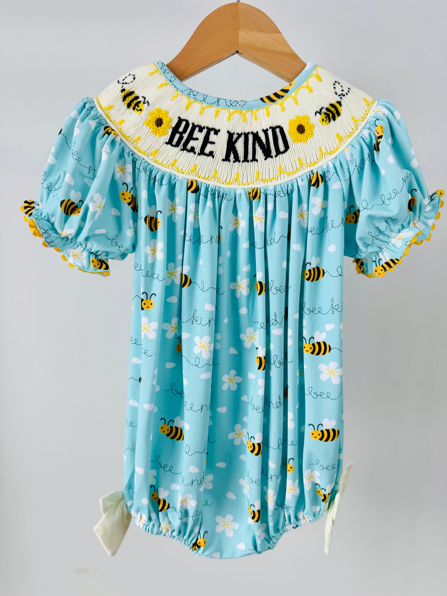 Bee Kind Smocked Bubble