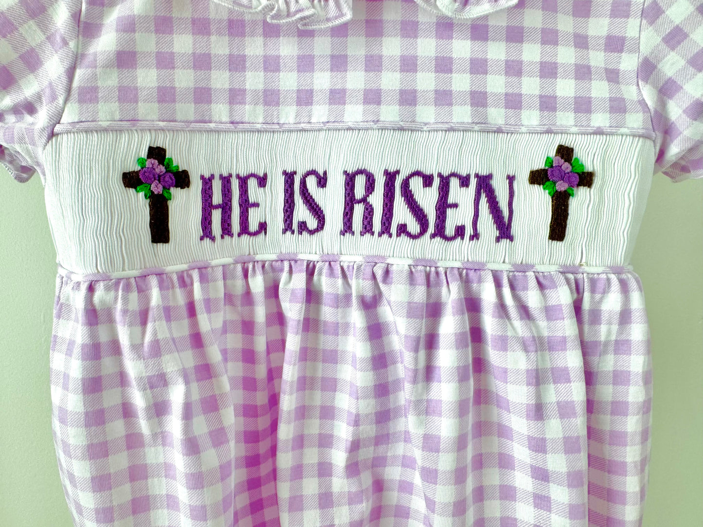 He Is Risen Girl Bubble
