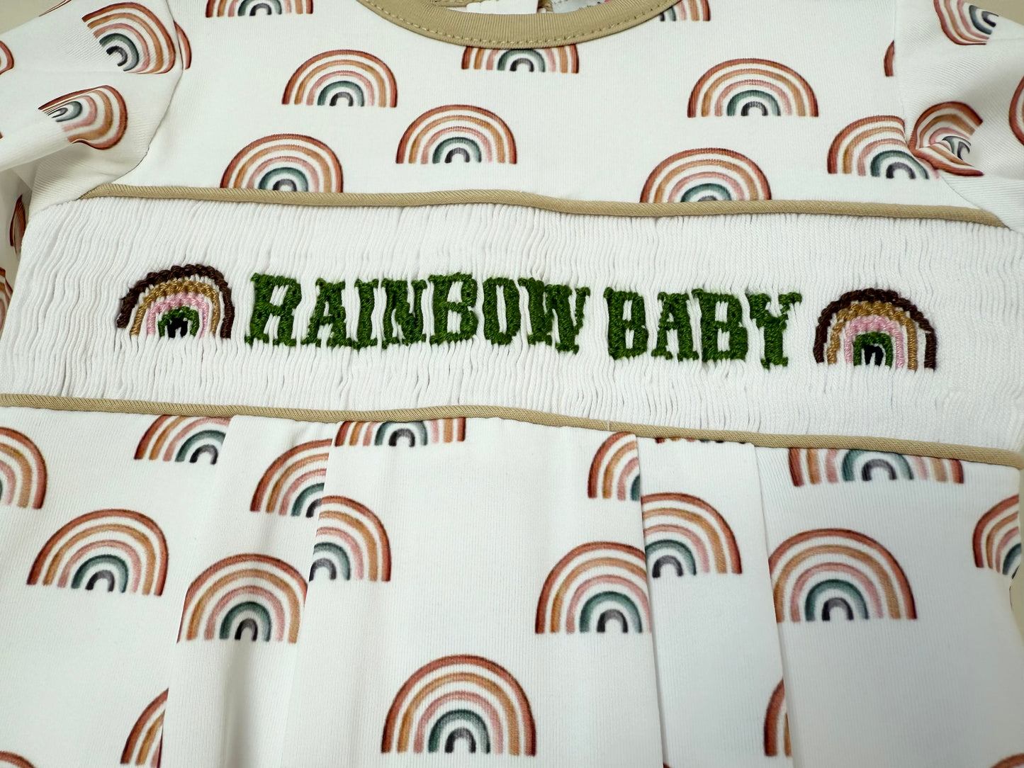 Rainbow Baby Gown