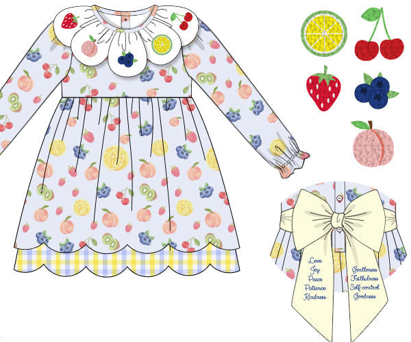 PO1228 Fruits of The Spirit Dress PREORDER