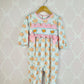 Pretty Pink Pumpkins Romper