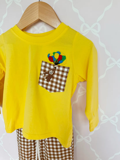 Curious Monkey Boys Pant Set