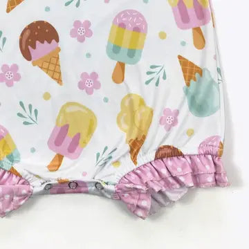 Ice Cream Baby Summer Romper