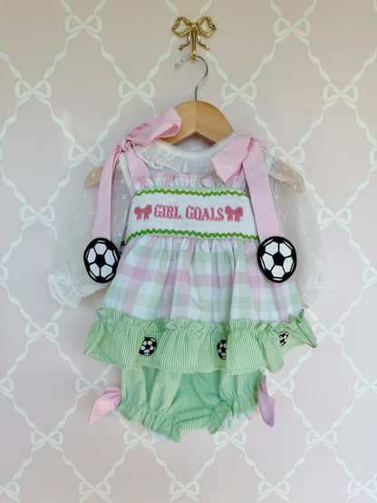 Girl Goals Bloomer Set