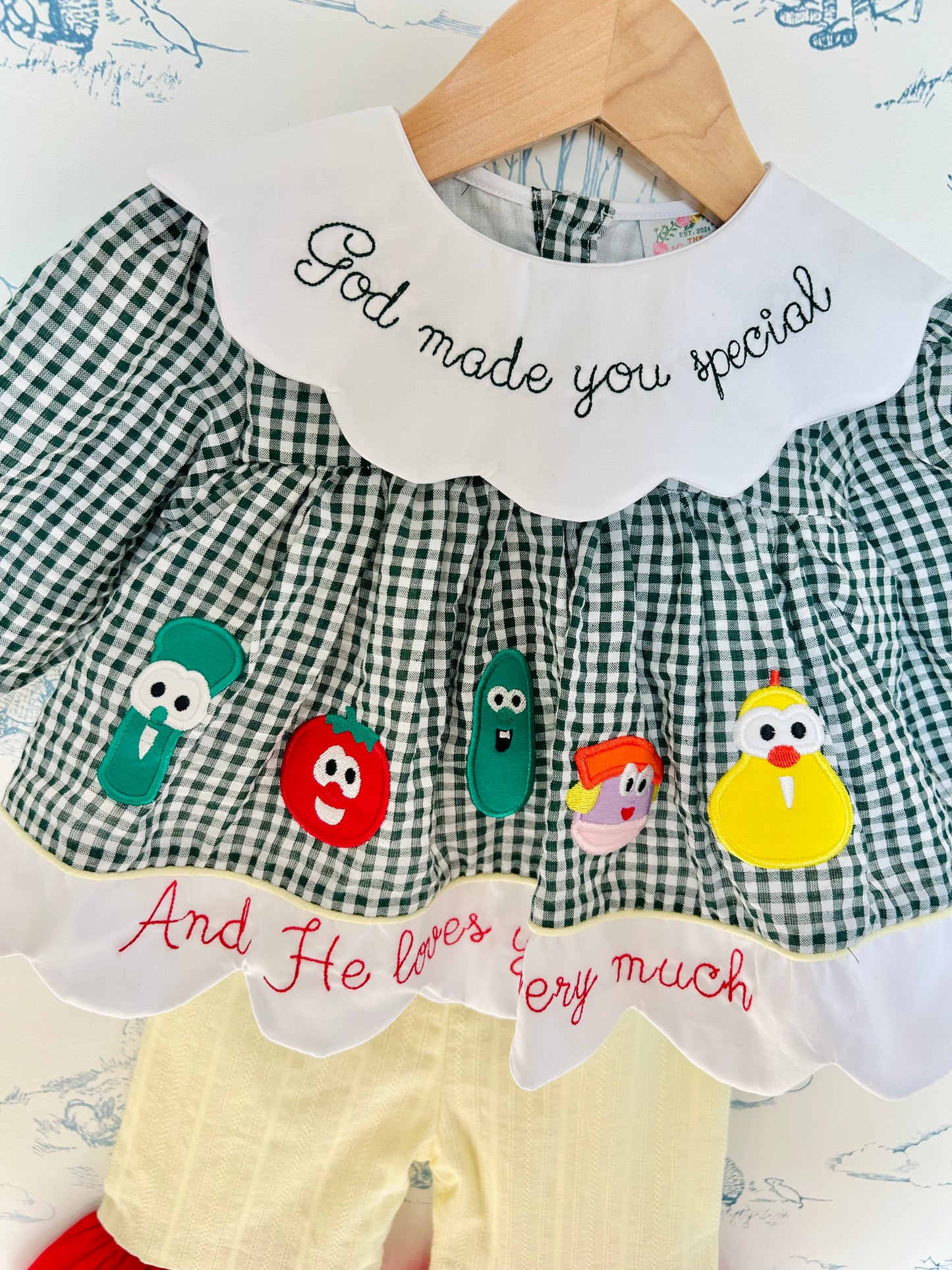 Veggie Tales Girls Pants Set