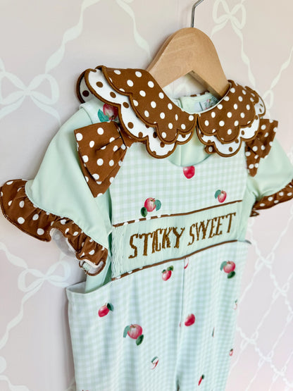 Sticky Sweet Overall Set