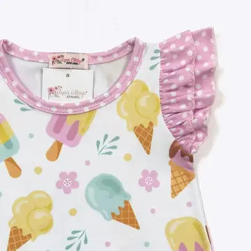 Ice Cream Baby Summer Romper