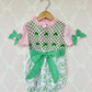 Lucky Lady Smocked Bubble