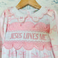 Jesus Loves Me Girls Bloomer Set