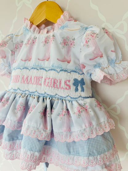 God Made Girls Bloomer Set