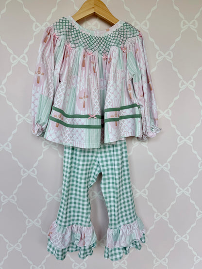 Promise Patchwork Pant Set