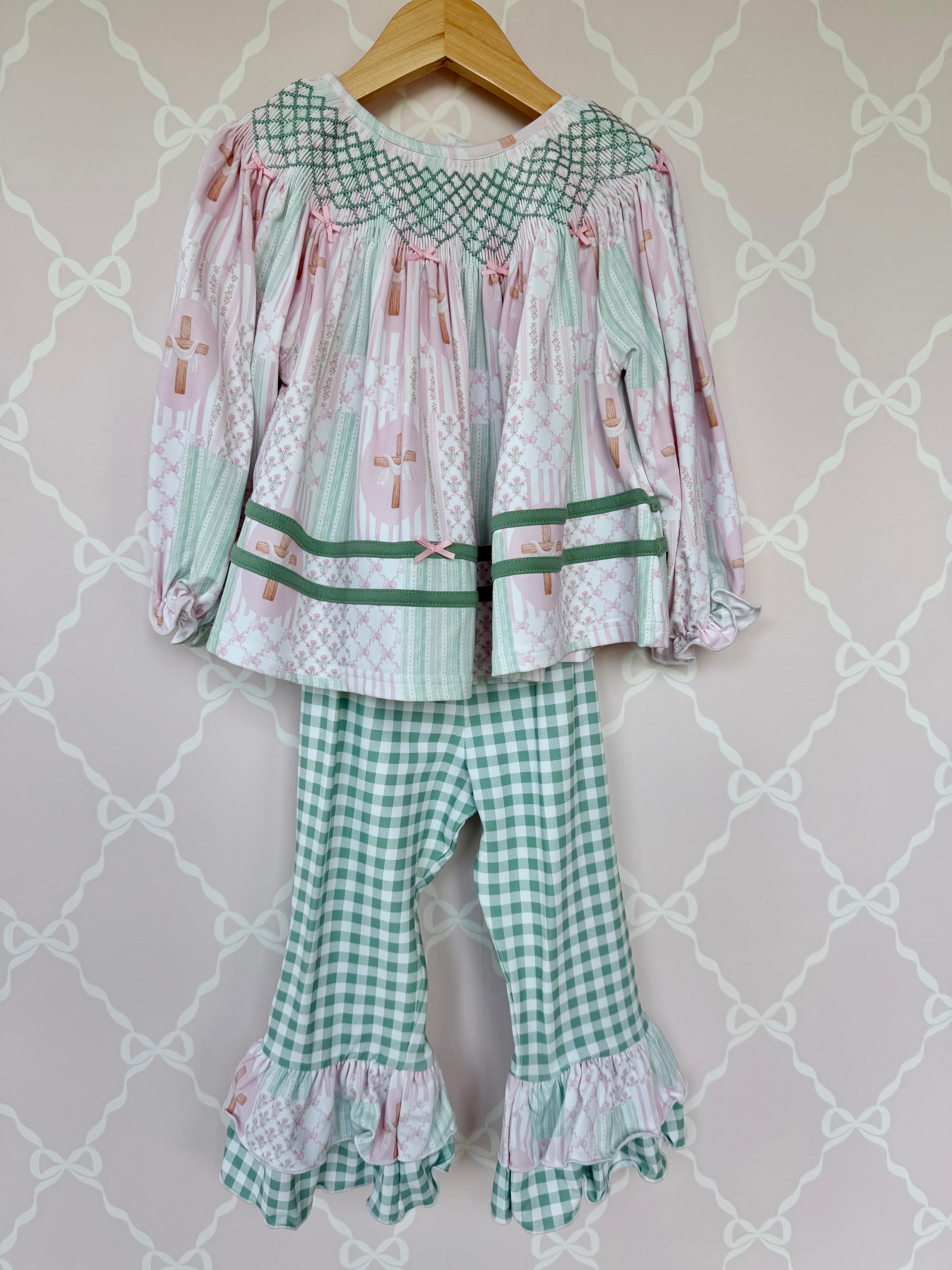 Promise Patchwork Pant Set