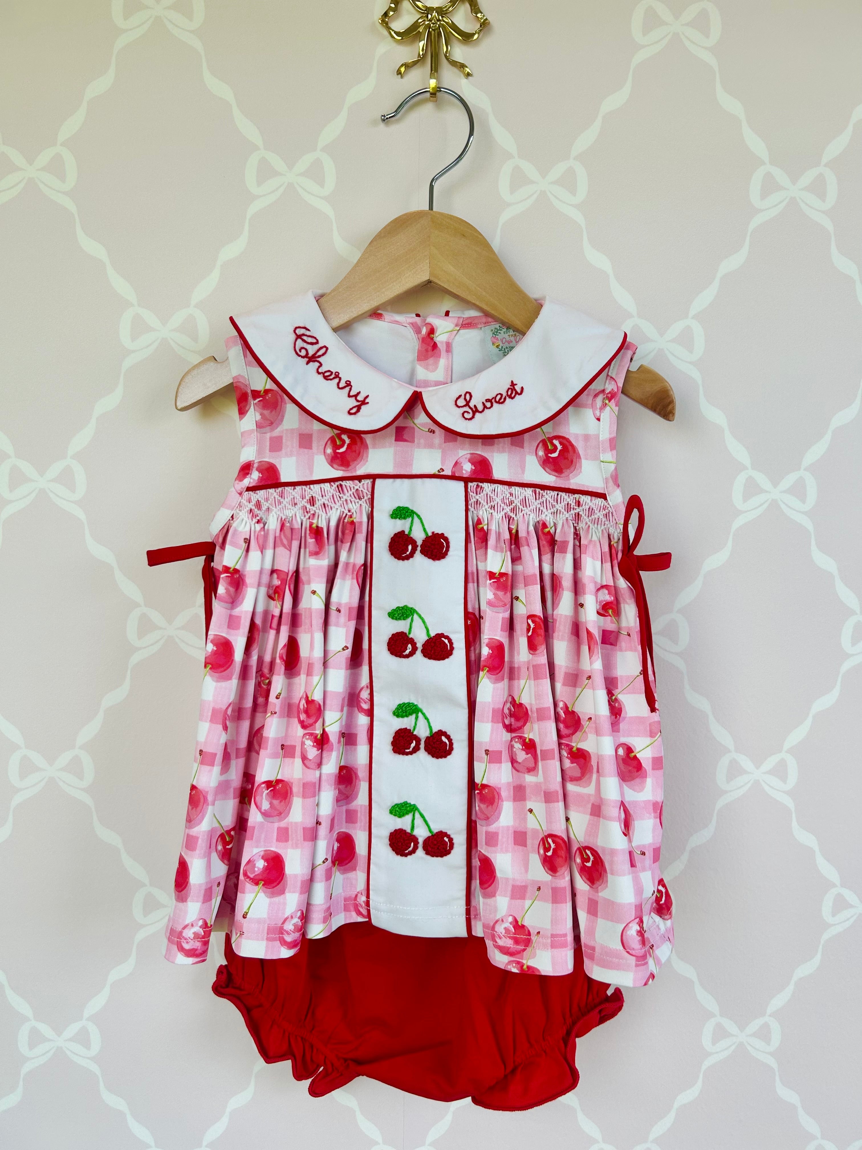 Cherry Sweet Bloomer Set