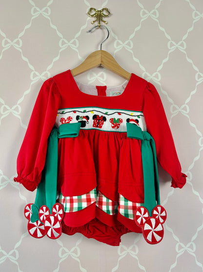 Mouse Peppermint Long Sleeve Bubble