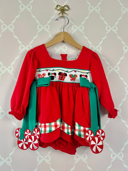 Mouse Peppermint Long Sleeve Bubble