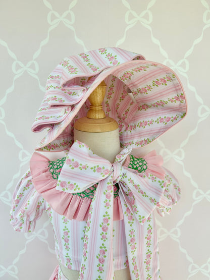 Fancy Floral Bonnet