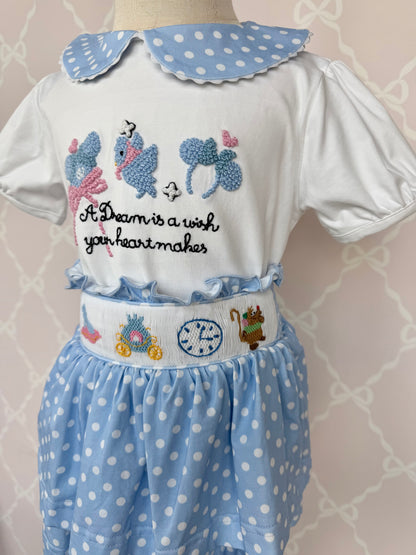 A Dream Is A Wish The Heart Makes Skirt Set