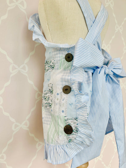 Seaside Patchwork Sunsuit