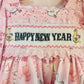 New Year's Goose Girls Skirted Bubble