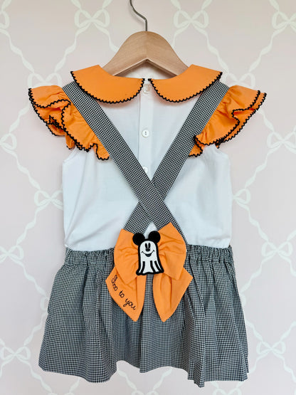 Pumpkin Mouse Bloomer Set