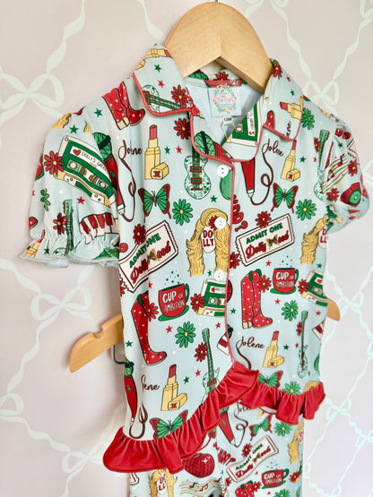 Holly Dolly Christmas Pajamas