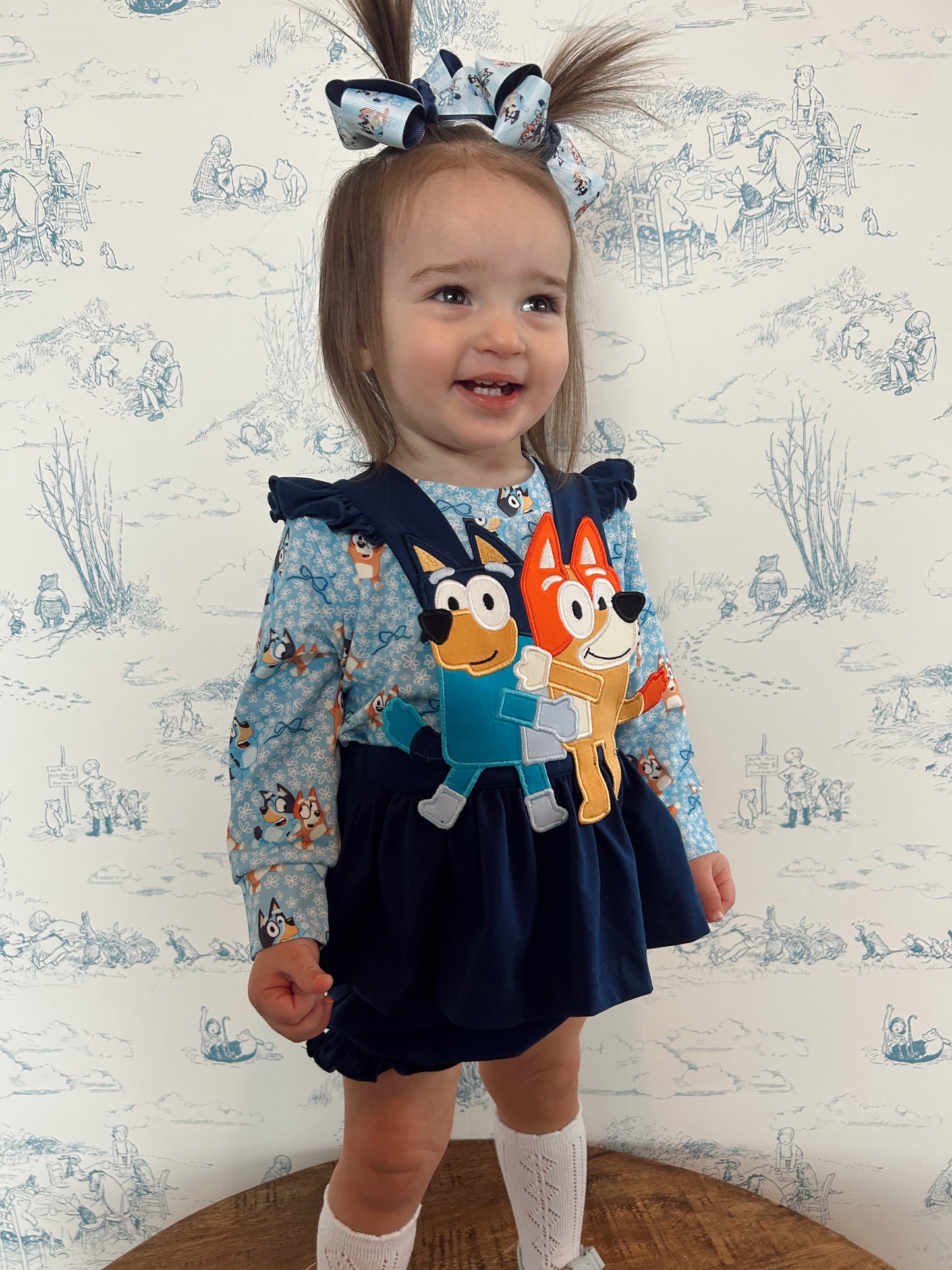 Oh Biscuits Girls Applique Set