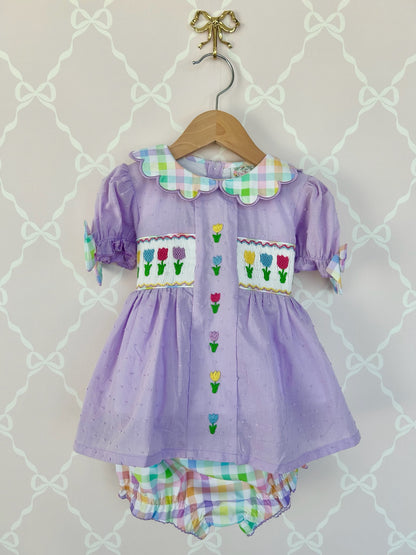 Tulip Bloom Bloomer Set