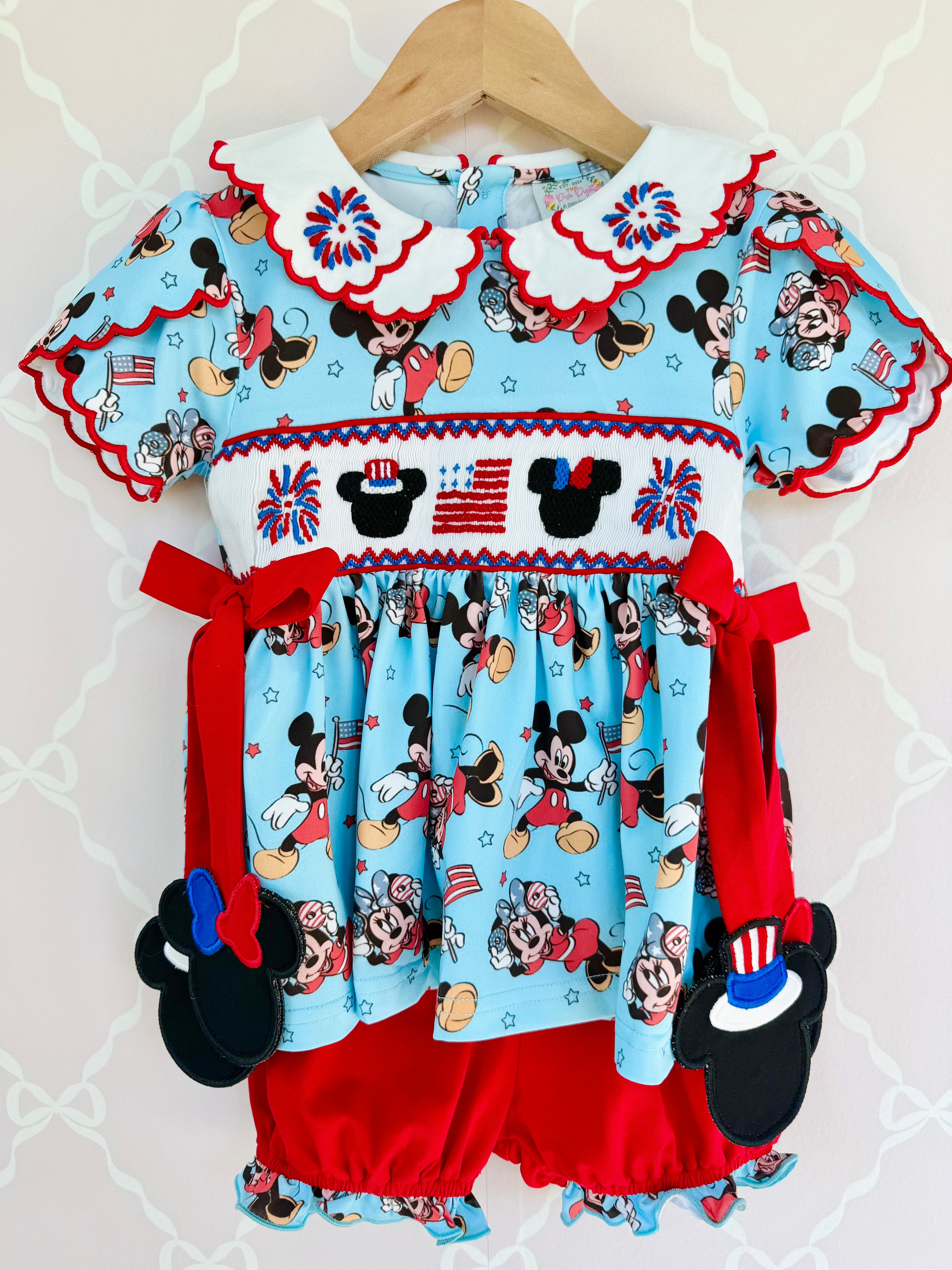 All American Mouse Bubble Short Set