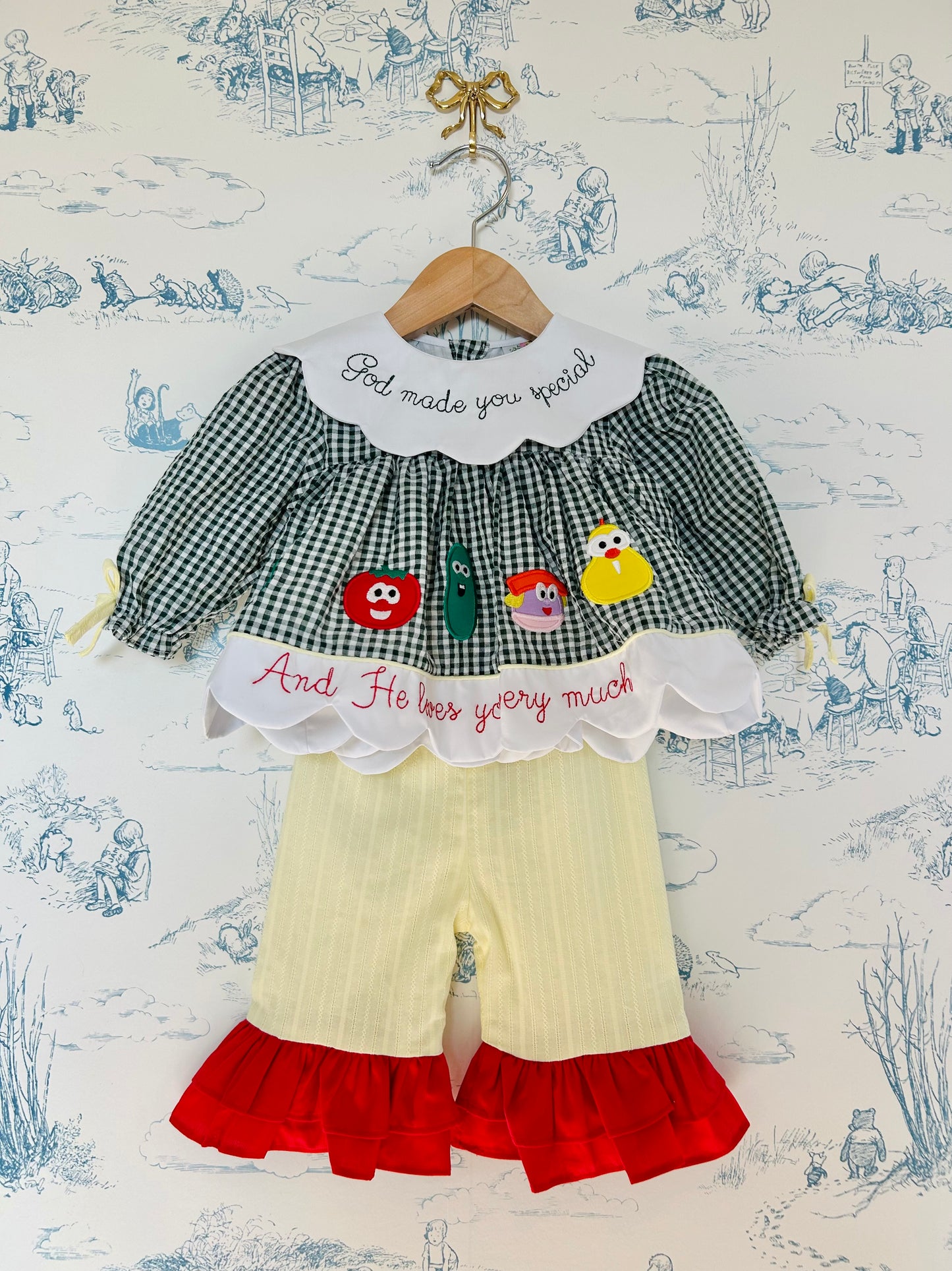 Veggie Tales Girls Pants Set