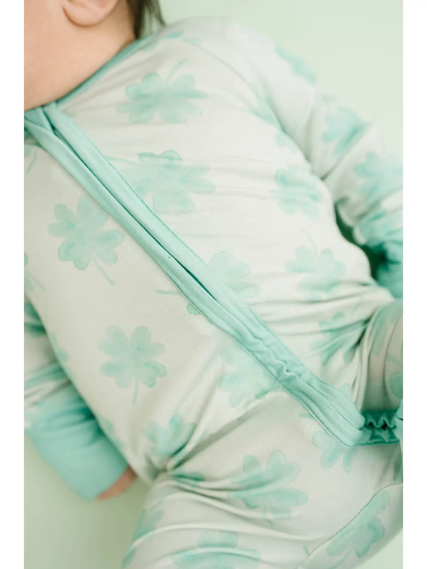 Mint Shamrock Bamboo Sleeper