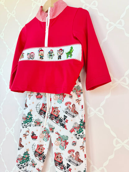 Christmas Roundup Boys Jogger Set