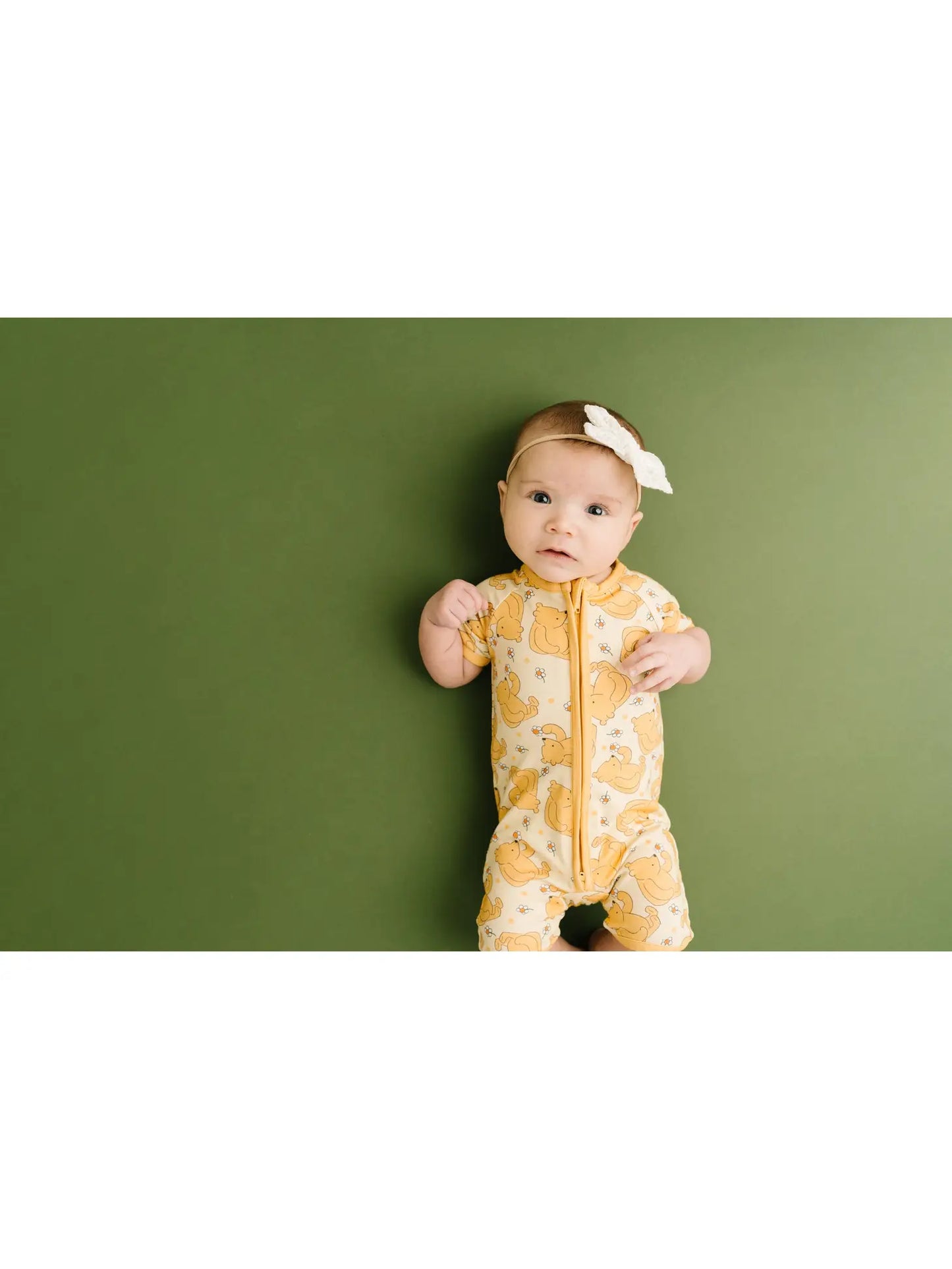 Hunny Bear Bamboo Romper