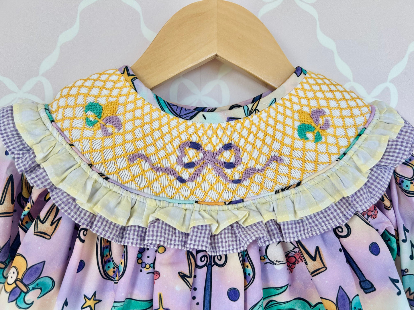 Mardi Gras Bloomer Set